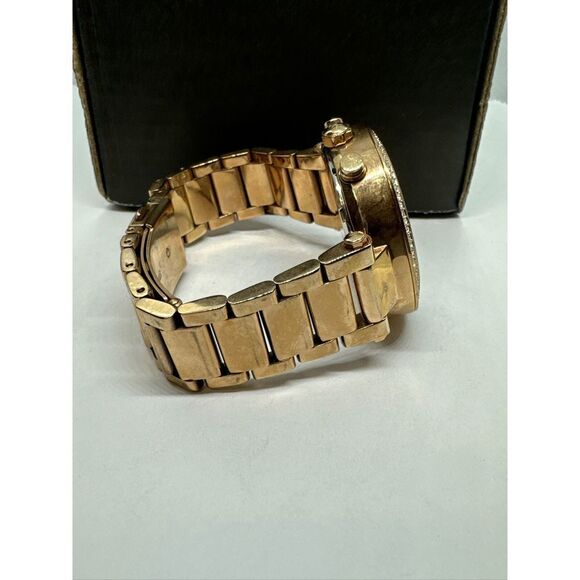 Michael Kors Parker MK5491 Women\'s Gold Stainless Steel Analog Dial Watch JNA198